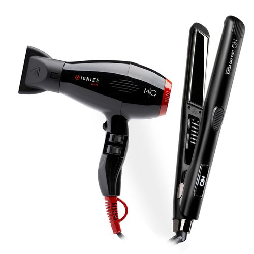 Kit Secador Ionize e Chapinha Velox